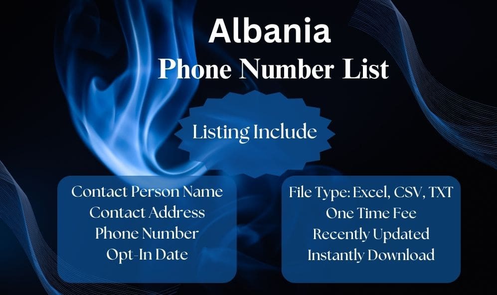 Albania phone number list