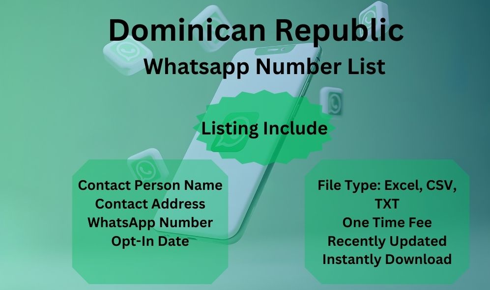 Dominican Republic whatsapp number list