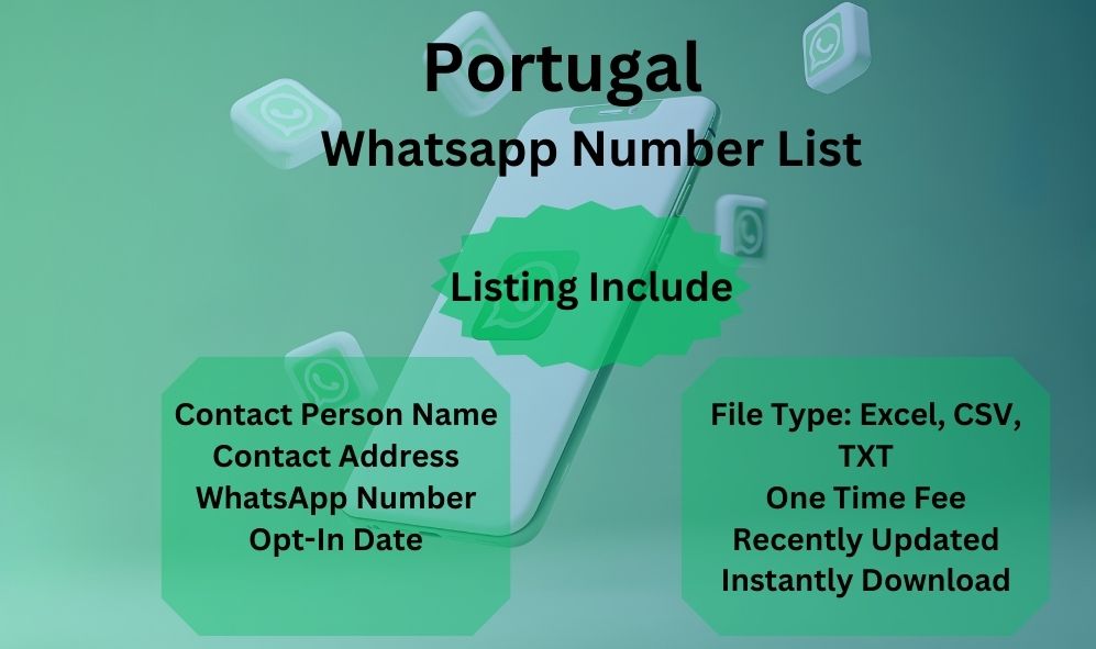 Portugal whatsapp number list